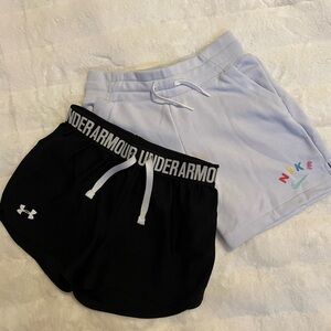 Kids Nike, Under Armour short lot size M